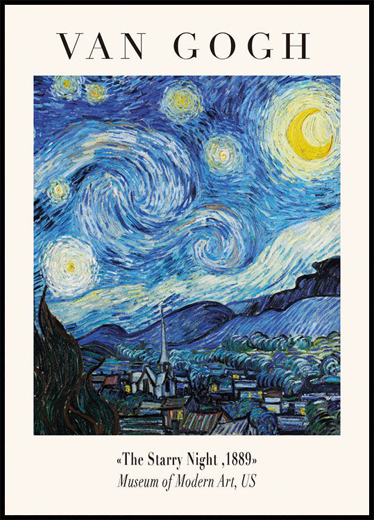 Das Sternennacht-Poster - Posterbox.dk