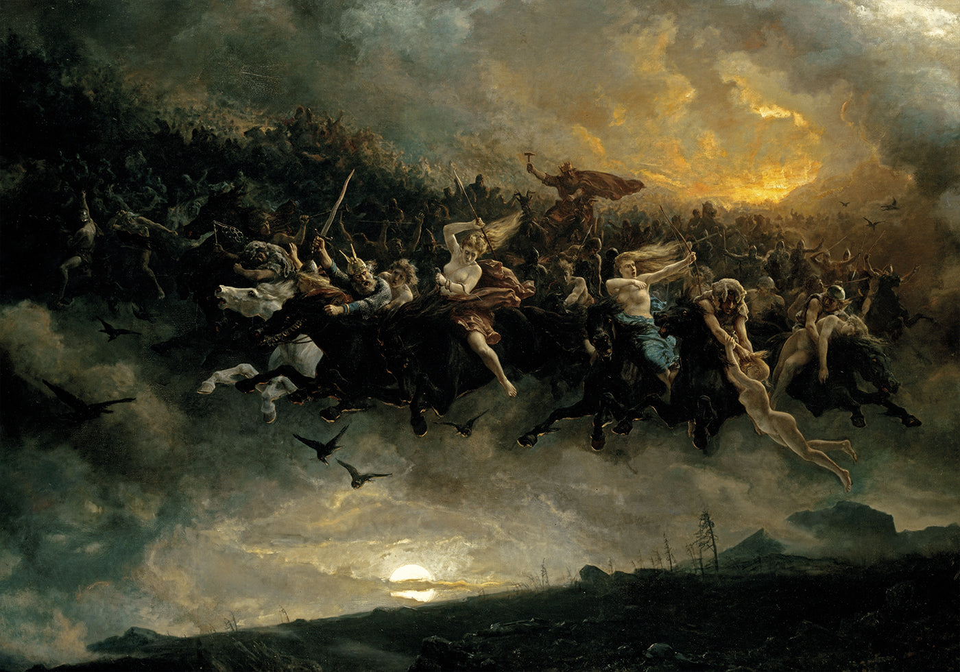 Die wilde Jagd des Odin Poster - Posterbox.dk