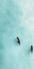 Tranquil Boats Ocean Aerial Poster - Posterbox.dk