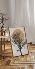 Baumsilhouette und Sonne Poster - Posterbox.dk