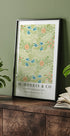 W. Morris & Co – Buntes Rittersporn-Poster – Posterbox.dk