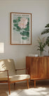Seerose, japanischer Holzschnitt von Ohara Koson Poster - Posterbox.dk