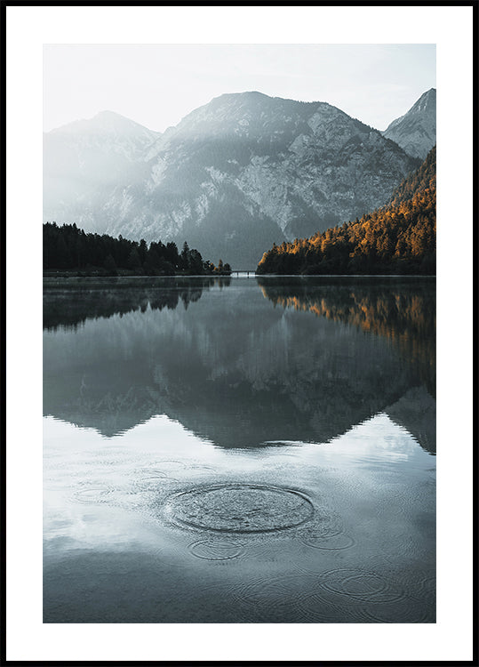 Wasserwellen im See Poster - Posterbox.dk