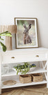 Wildes Hasen-Nahaufnahme-Naturposter - Posterbox.dk