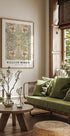 William Morris Honeysuckle 1876 Poster - Posterbox.dk
