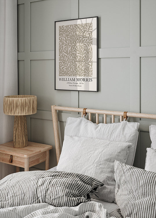 William Morris Willow Cream Poster - Posterbox.dk
