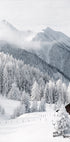 Wintermärchen in den Alpen Poster - Posterbox.dk