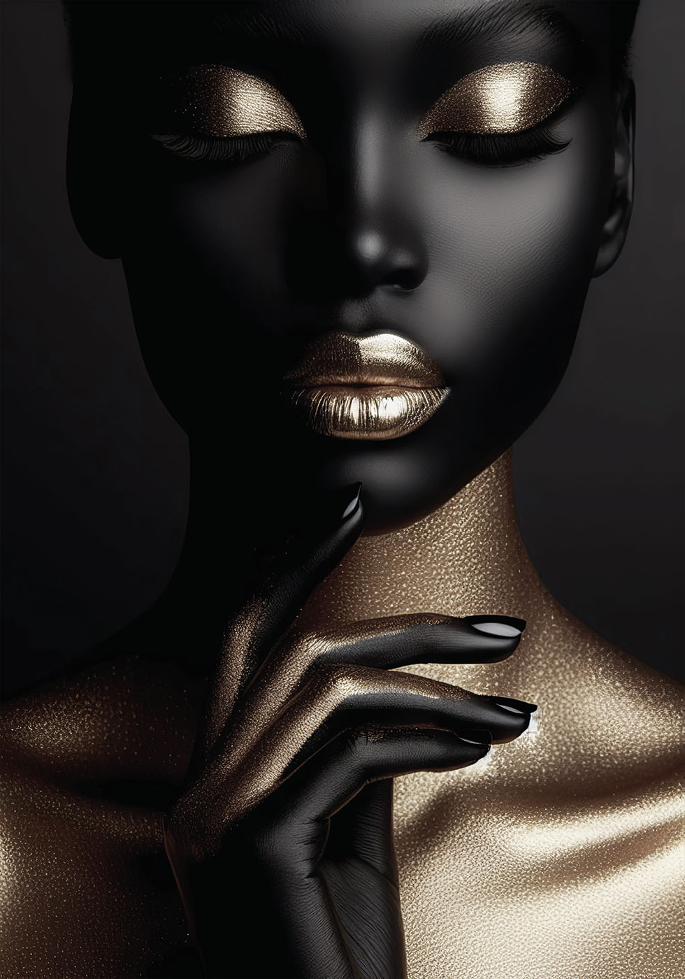 Frau in Gold №1 Poster - Posterbox.dk