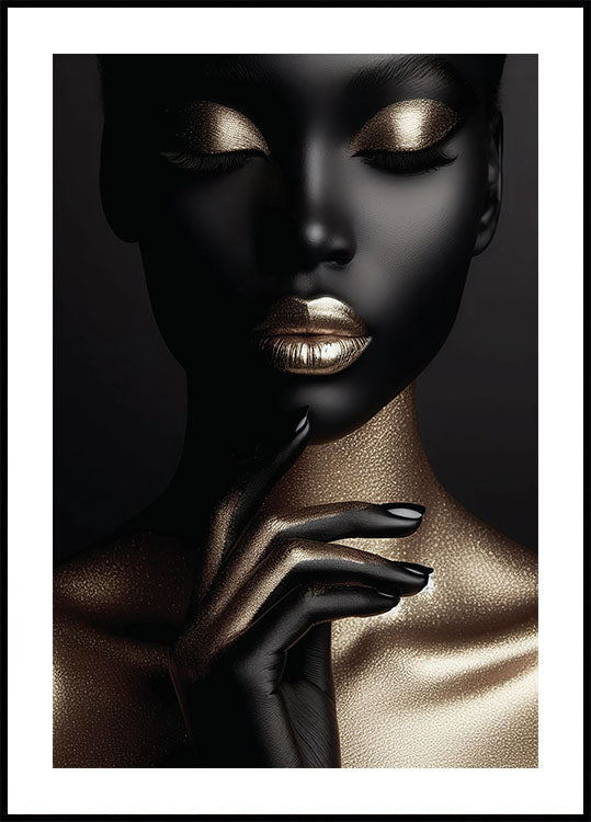 Frau in Gold №1 Poster - Posterbox.dk