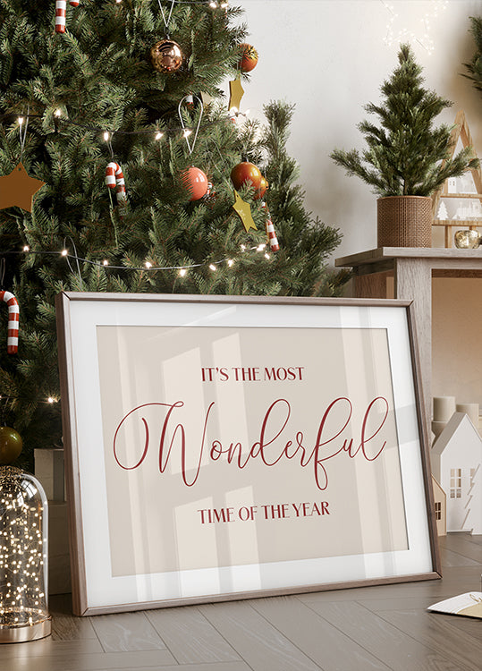 Poster „Wonderful Time“ - Posterbox.dk