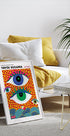 Yayoi Kusama Psychedelic Eye Poster - Posterbox.dk