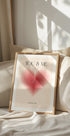 Du & Ich, Romantisches Herz, personalisiertes Liebesdruck-Poster - Posterbox.dk