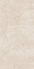 eine beige-weiße Tapete mit Kreisen darauf