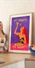 Eat spaghetti no regretti Plakat - Posterbox