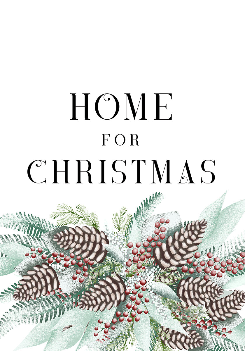 Home for Christmas Plakat - Posterbox