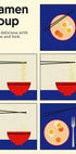 Poster Ramen Soup Plakat - Posterbox