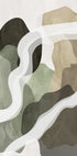 Abstract Green Forms Plakat - Posterbox