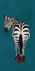 Zebra heels Plakat - Posterbox