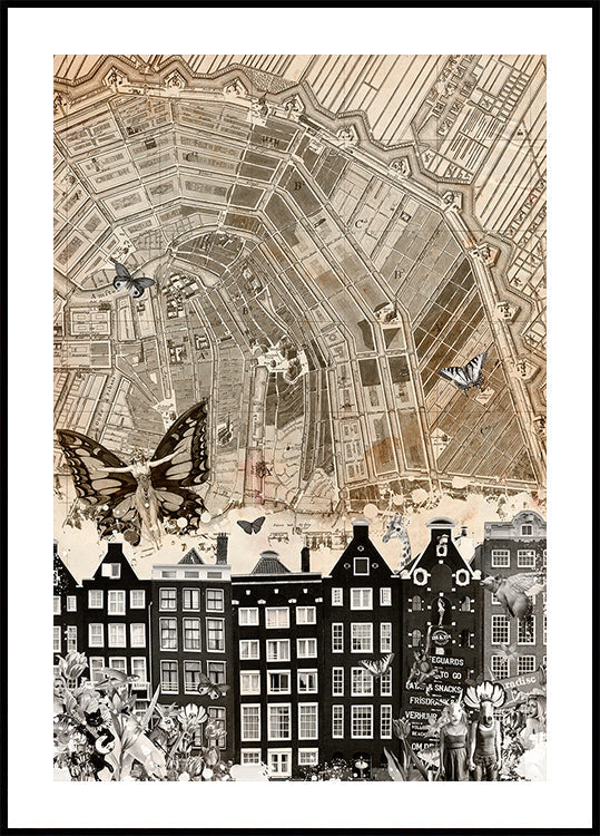 Amsterdam (City Breaks) Plakat - Posterbox