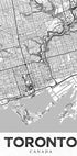 Toronto White Plakat - Posterbox