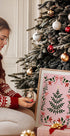 Pink Christmas Tree Plakat - Posterbox