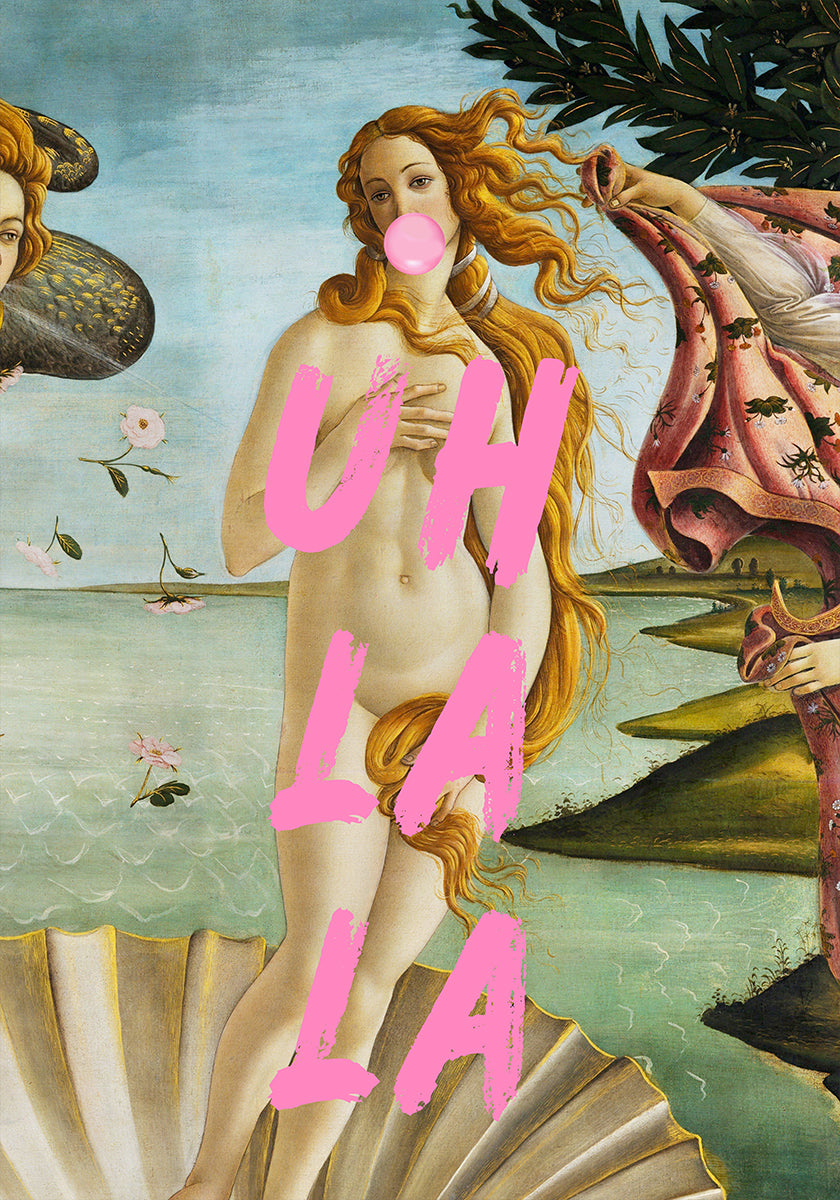 The Birth of Venus by Sandro Botticelli / Uh La La Plakat - Posterbox