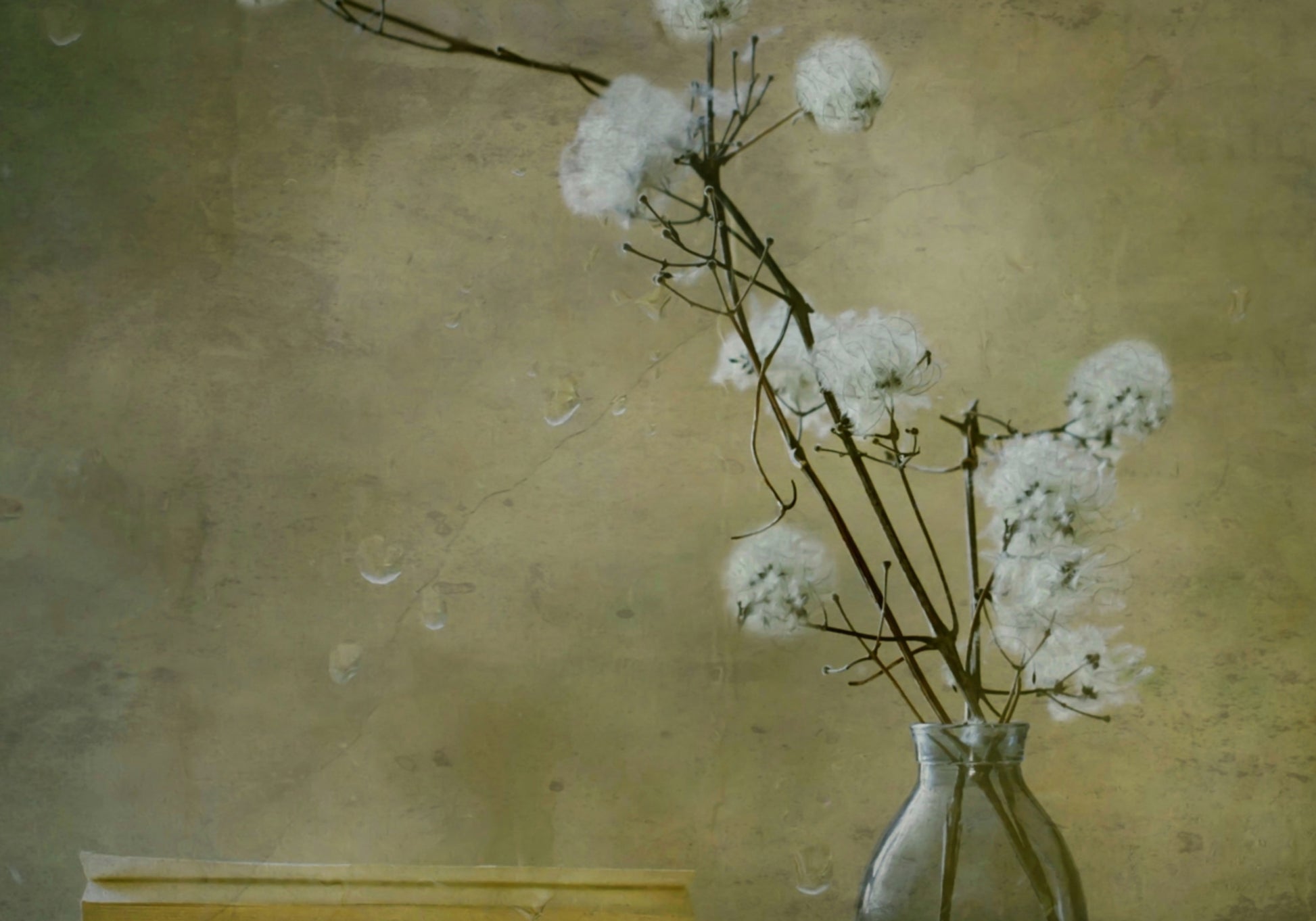 Ruhige, flauschige Blumen