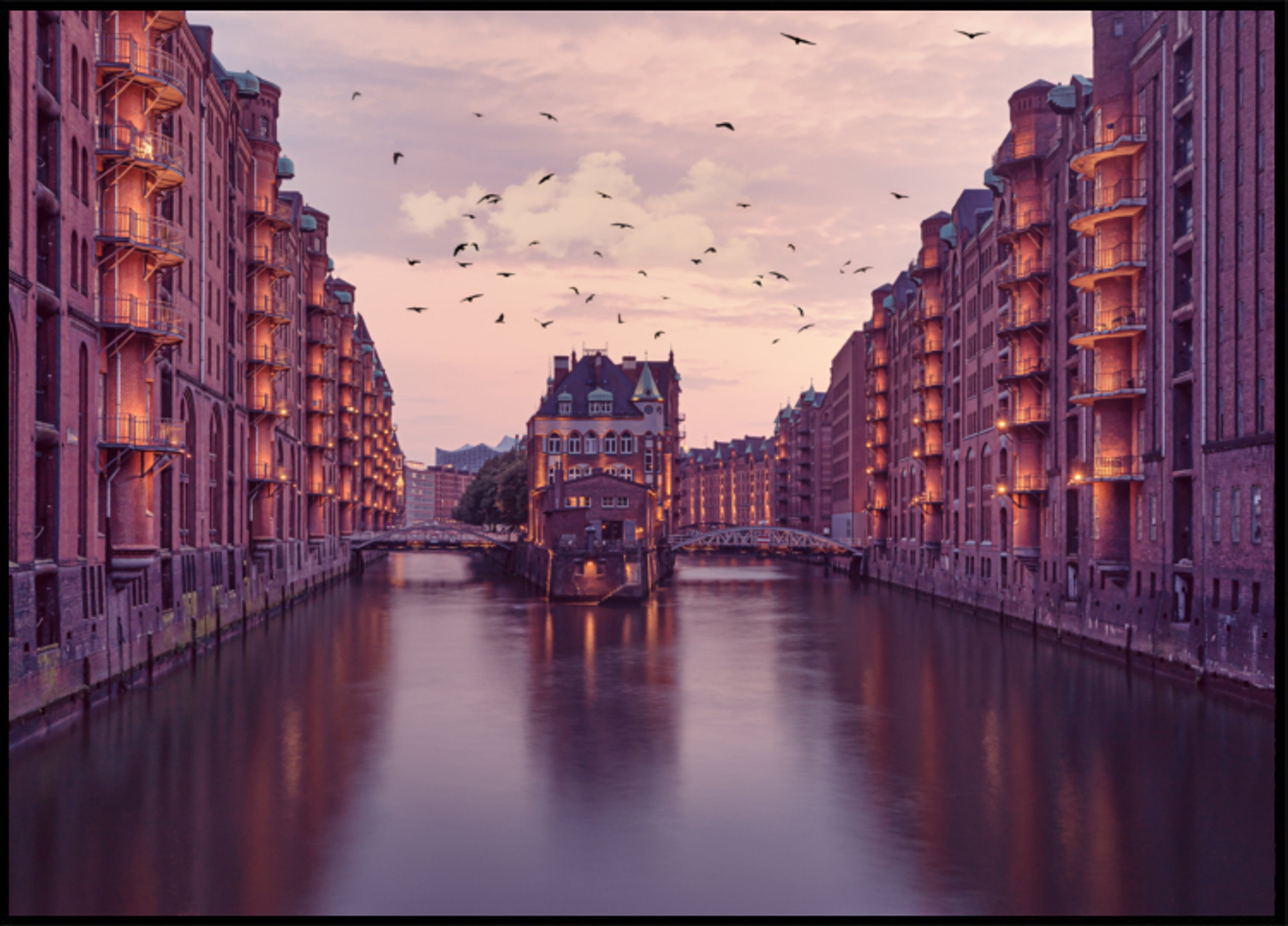Historische Kanaldämmerung