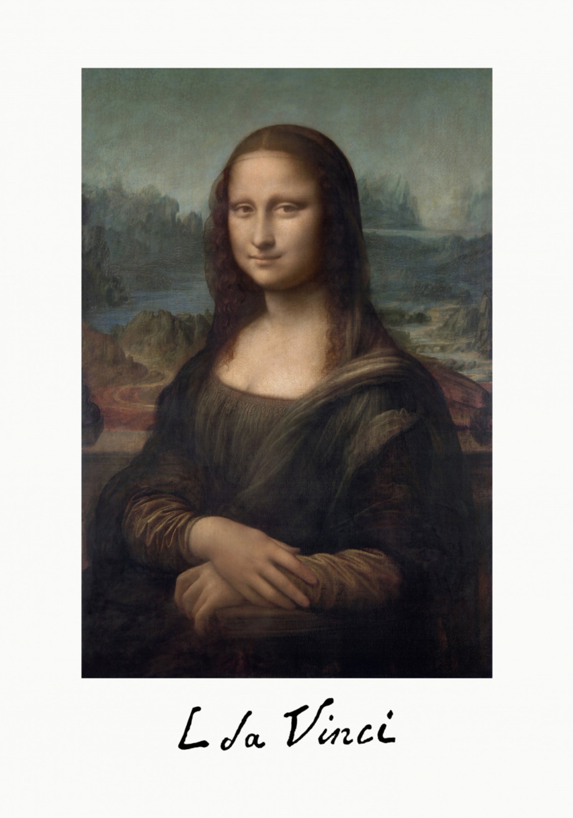 Mona Lisa Del Giocondo Unterschrift (1503–1506)