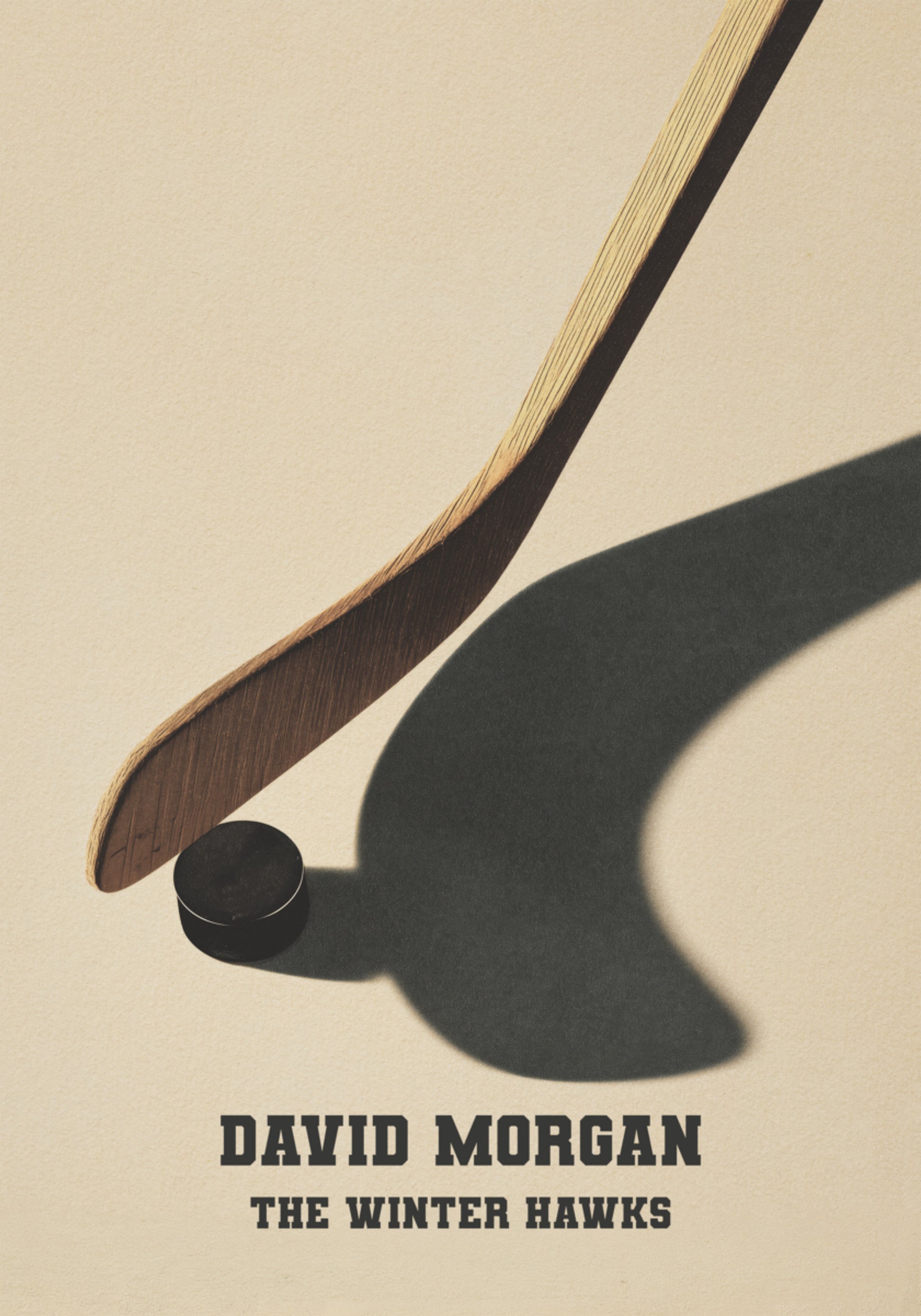 Vintage Hockey Boot und Puck Shadow Ticket