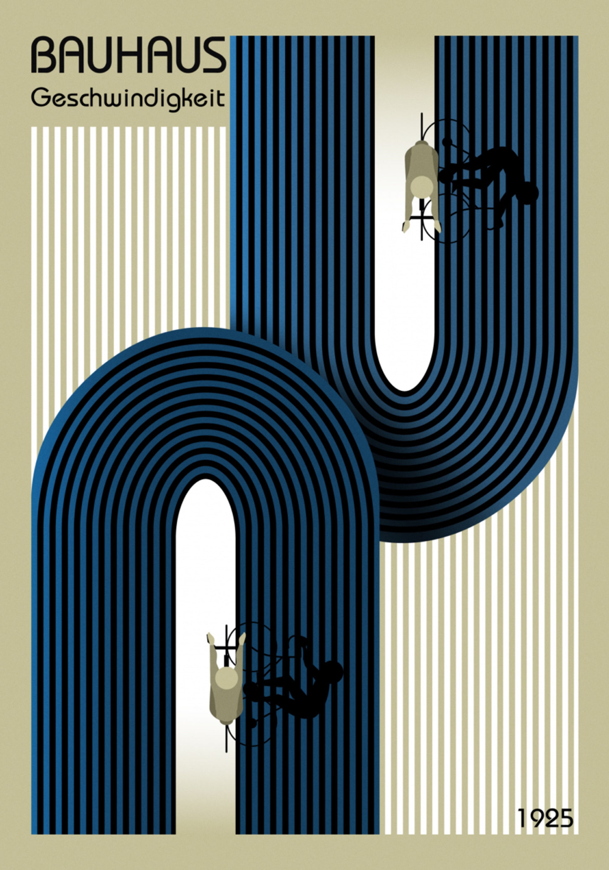 Bauhaus-Schnellradfahrer