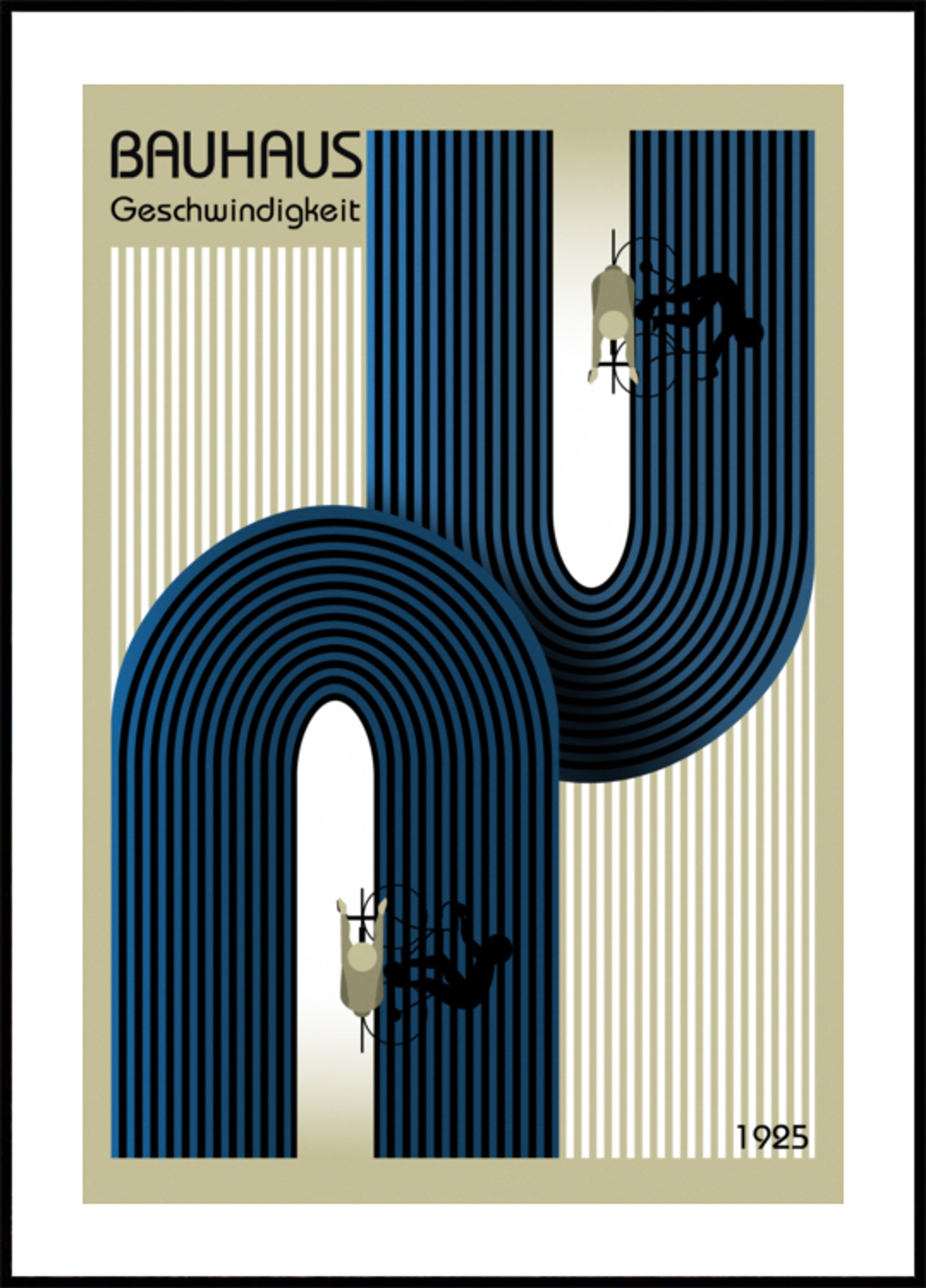 Bauhaus-Schnellradfahrer