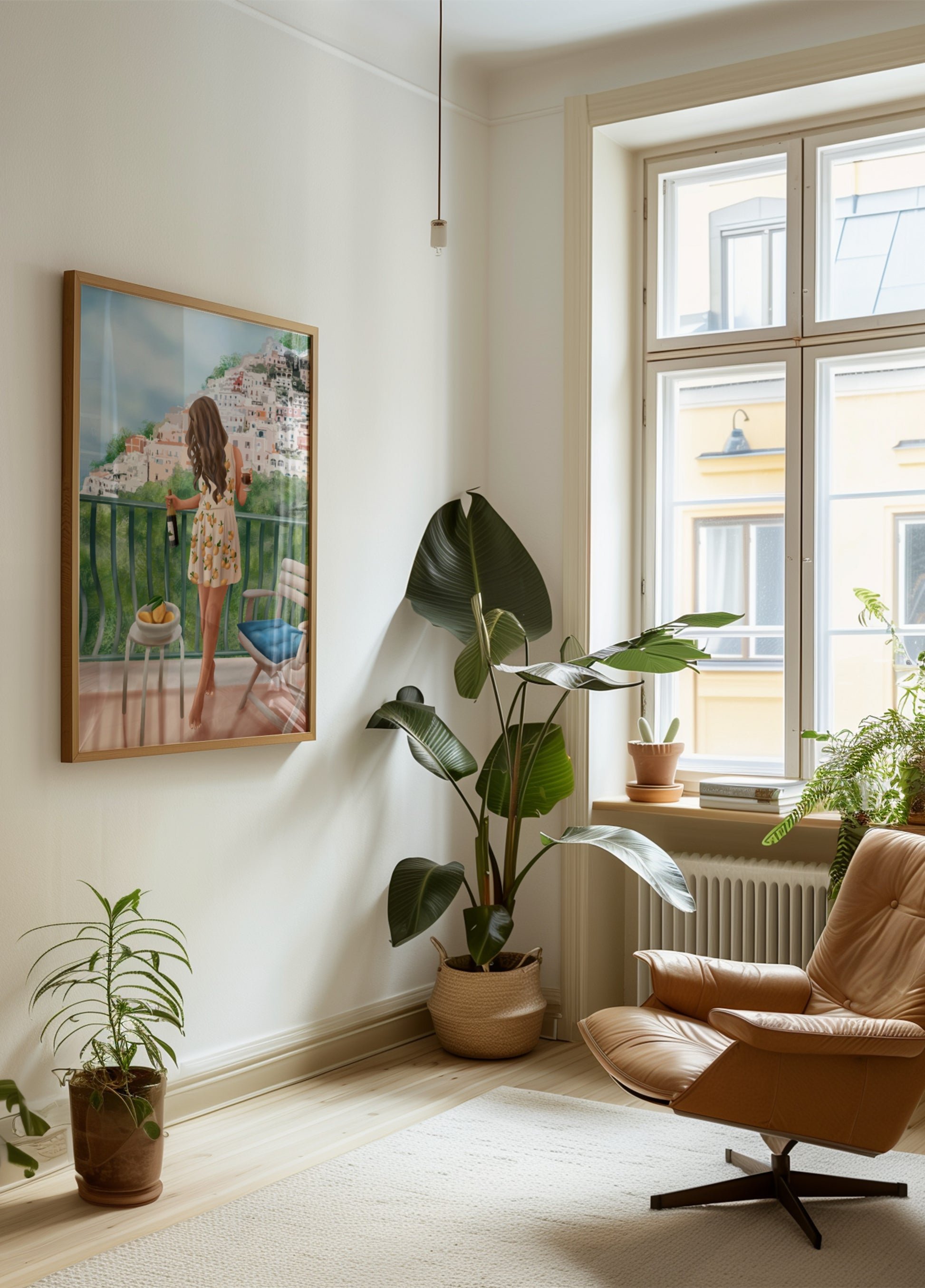 Italienischer Zitronenbalkon