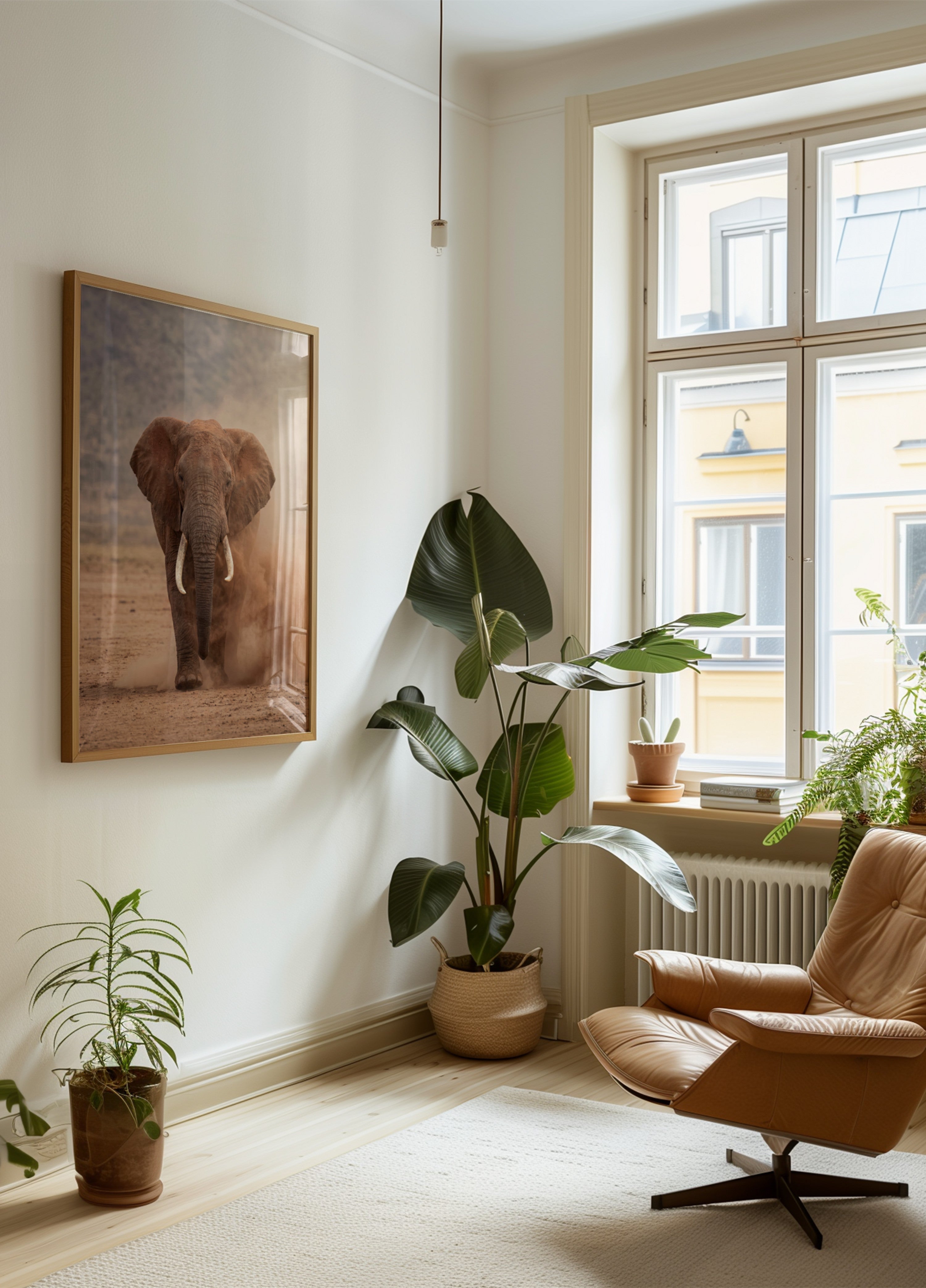 Mächtiger Staubelefant