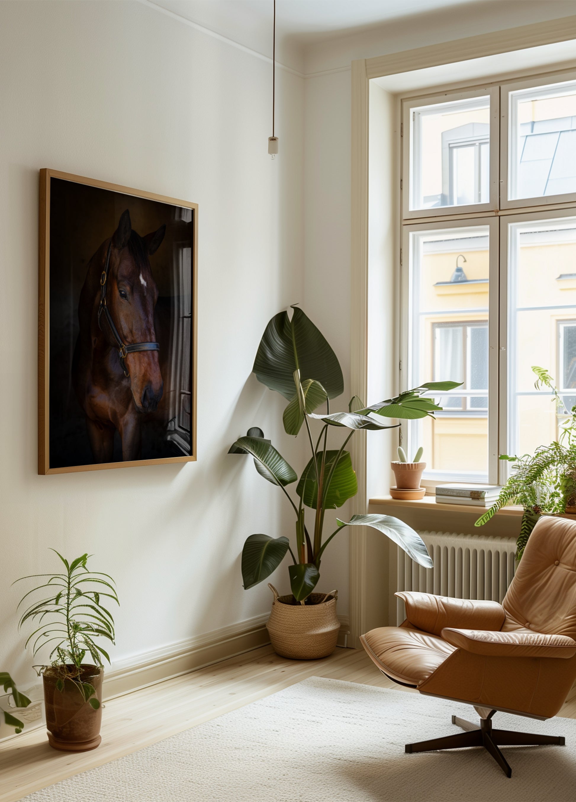 Majestätisches Pferdeporträt
