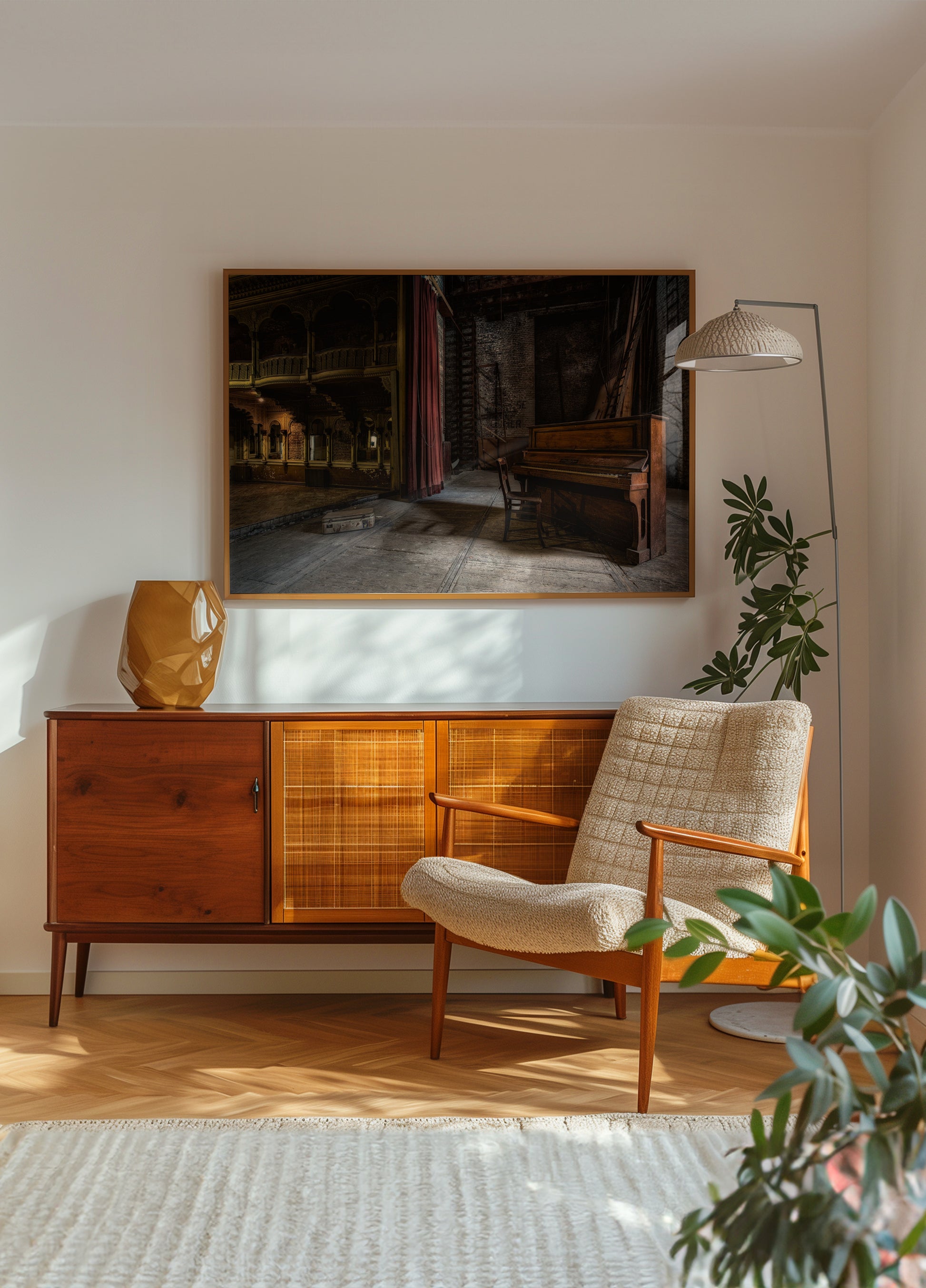 Verlassenes Theaterklavier