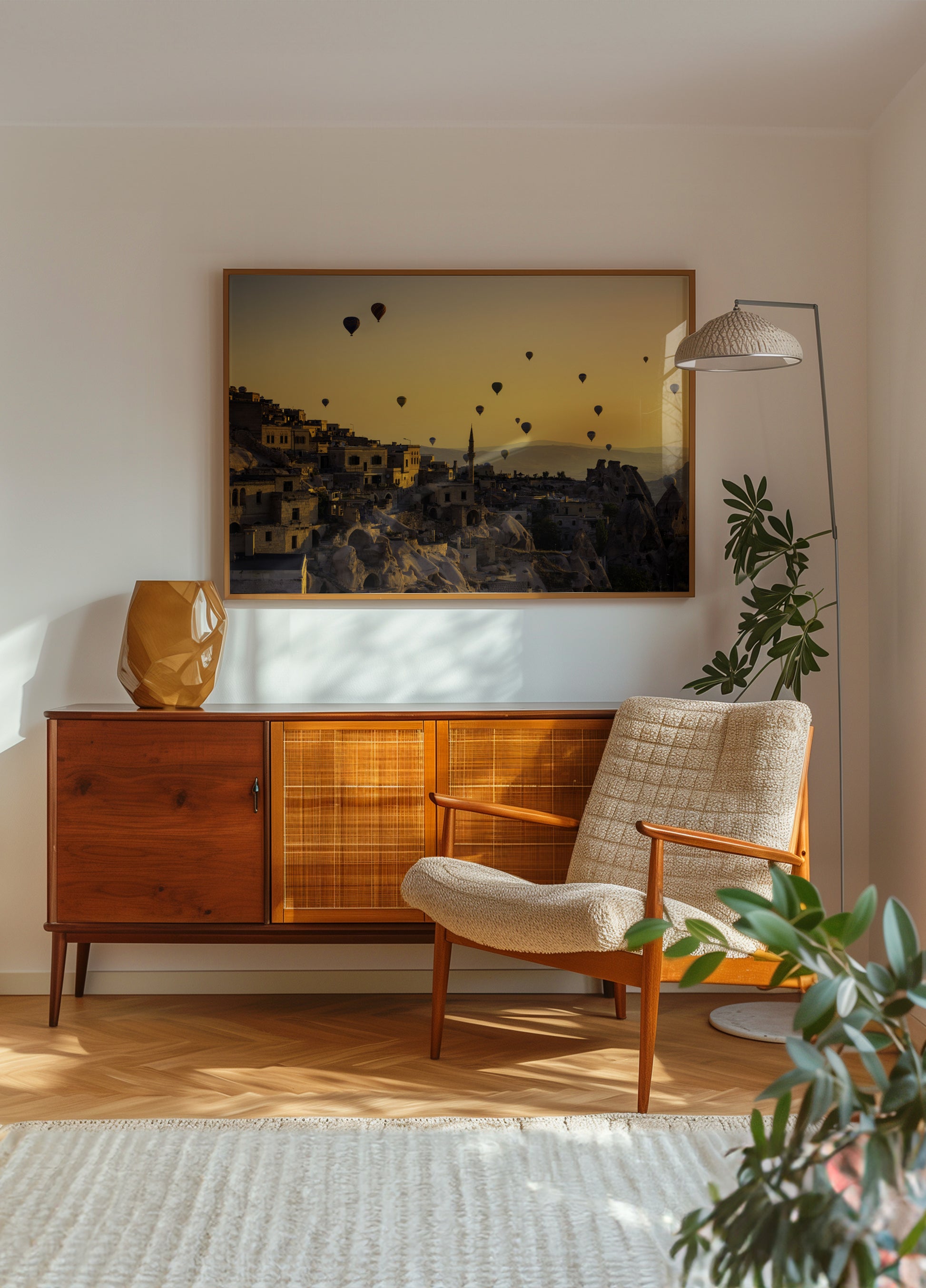 Heißluftballons Kappadokien Sonnenaufgang