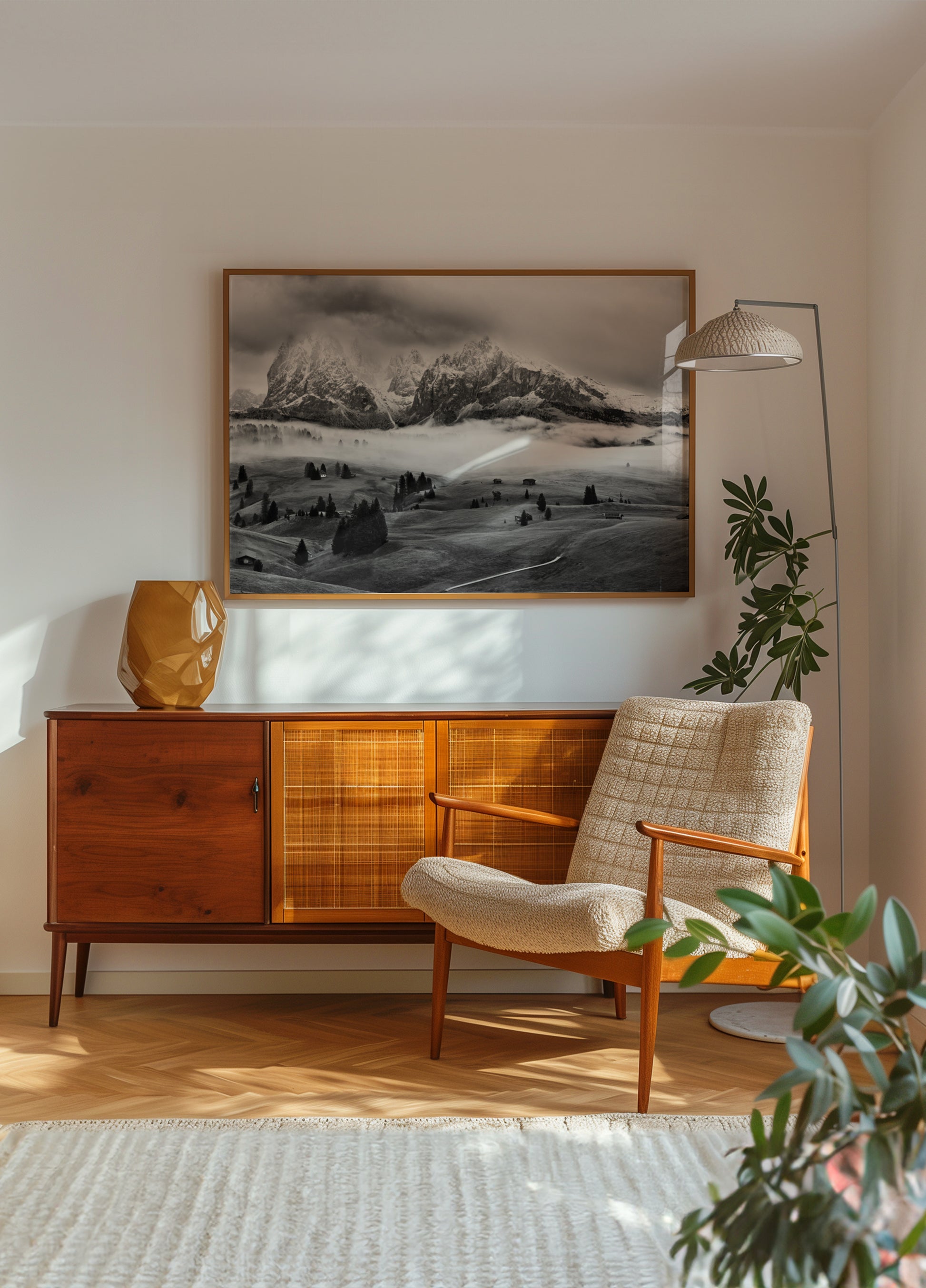 Majestätischer Bergnebel