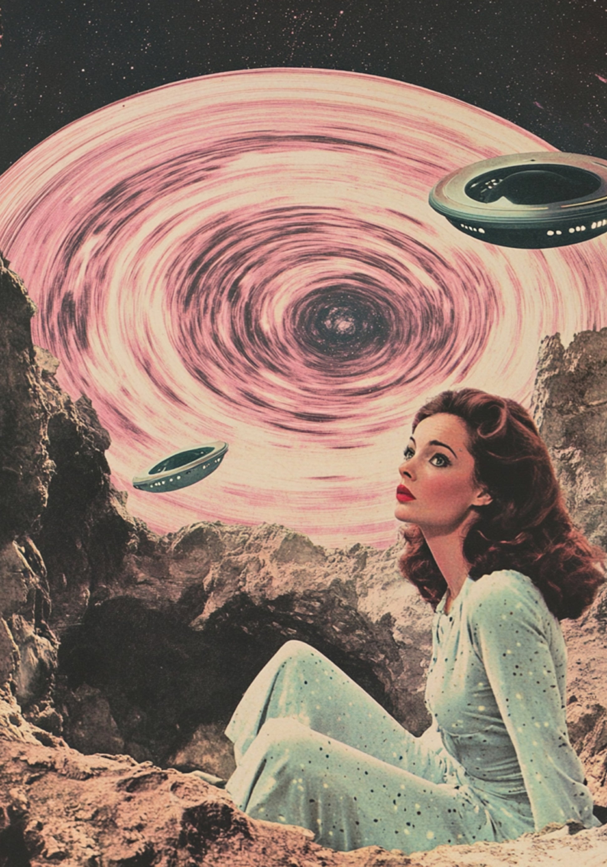 Rosa Galaxie-Gaze