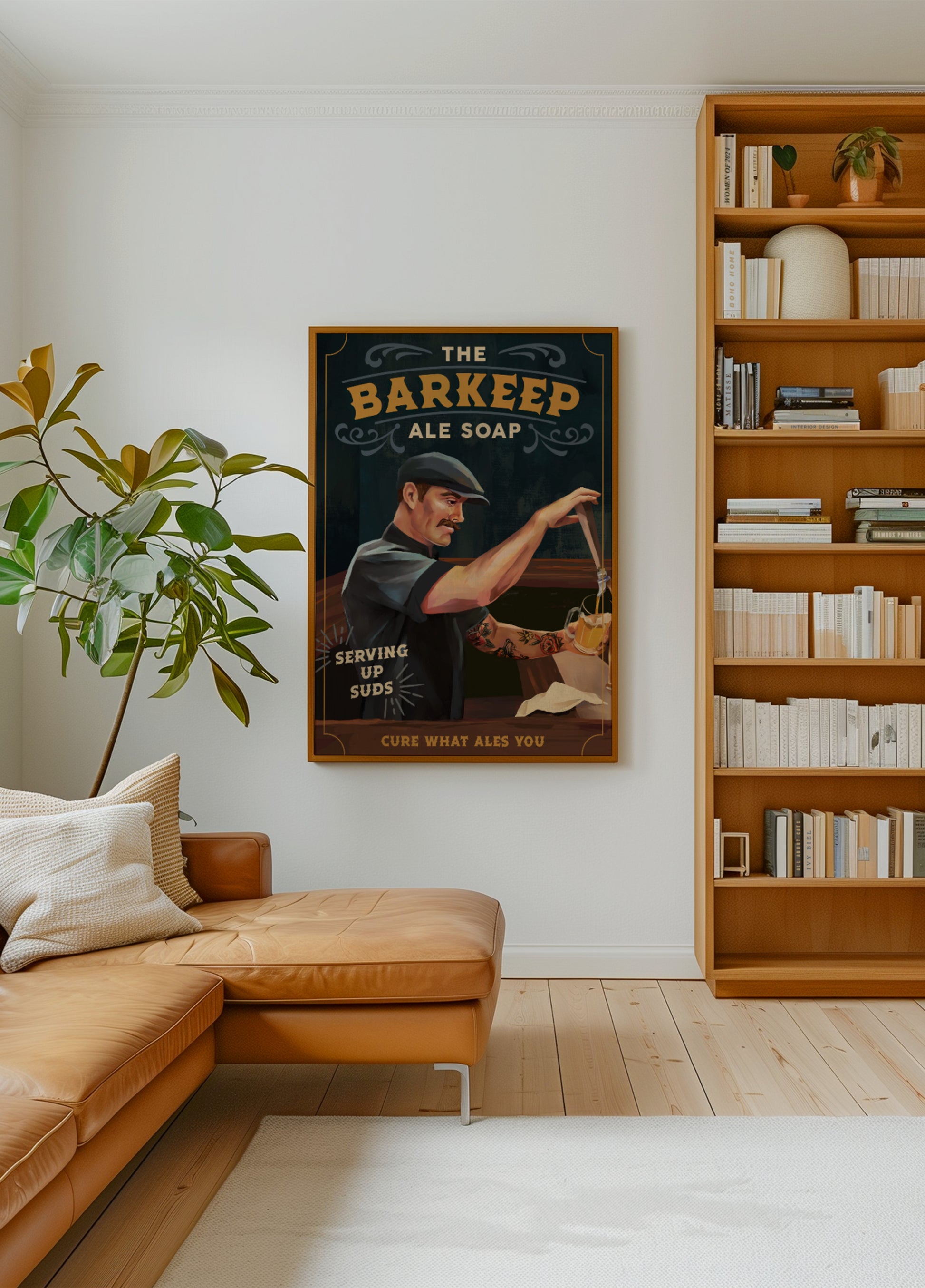 Barkeeper-Seifenposter 20x30