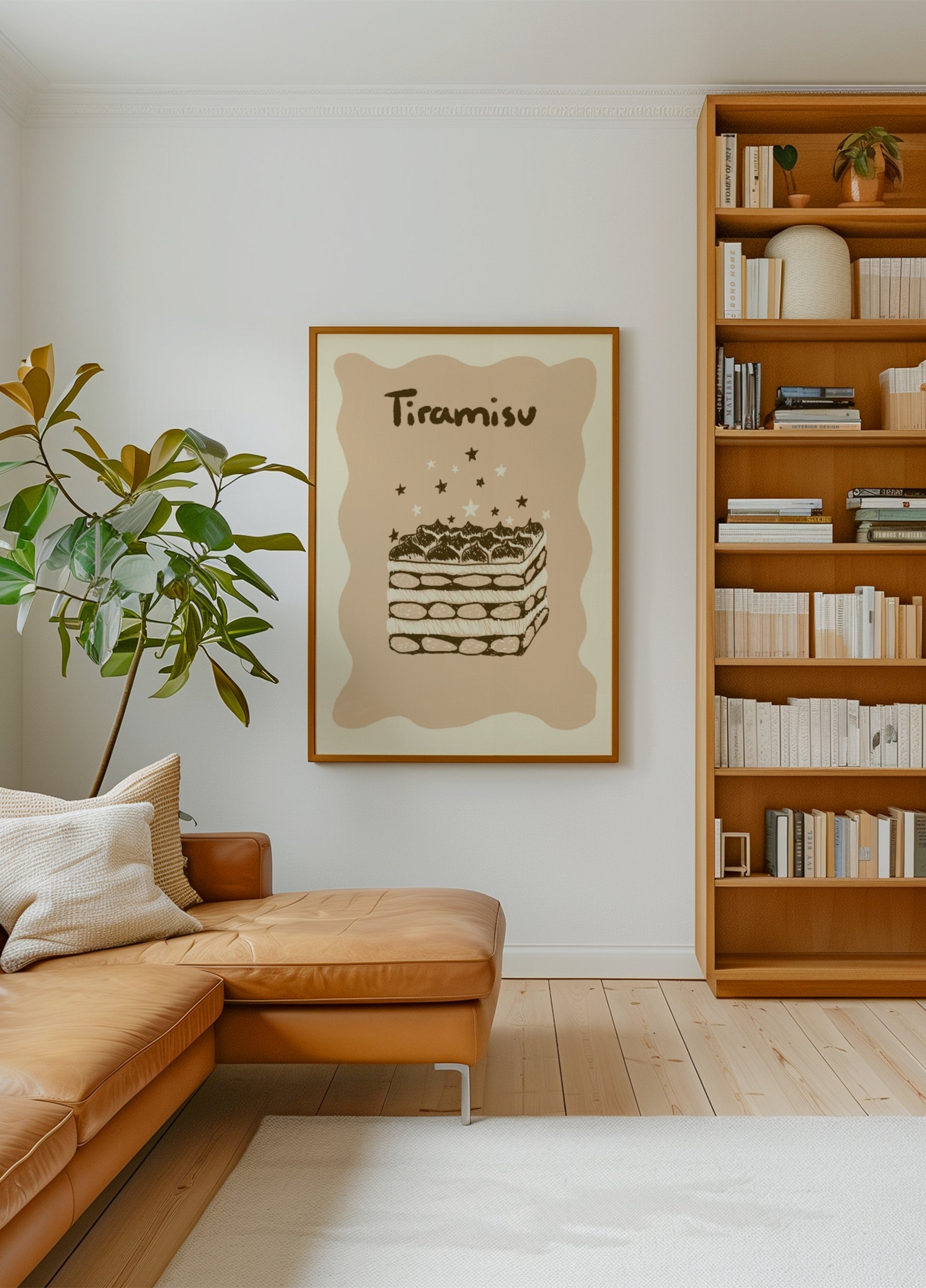 Tiramisu mit Sternen