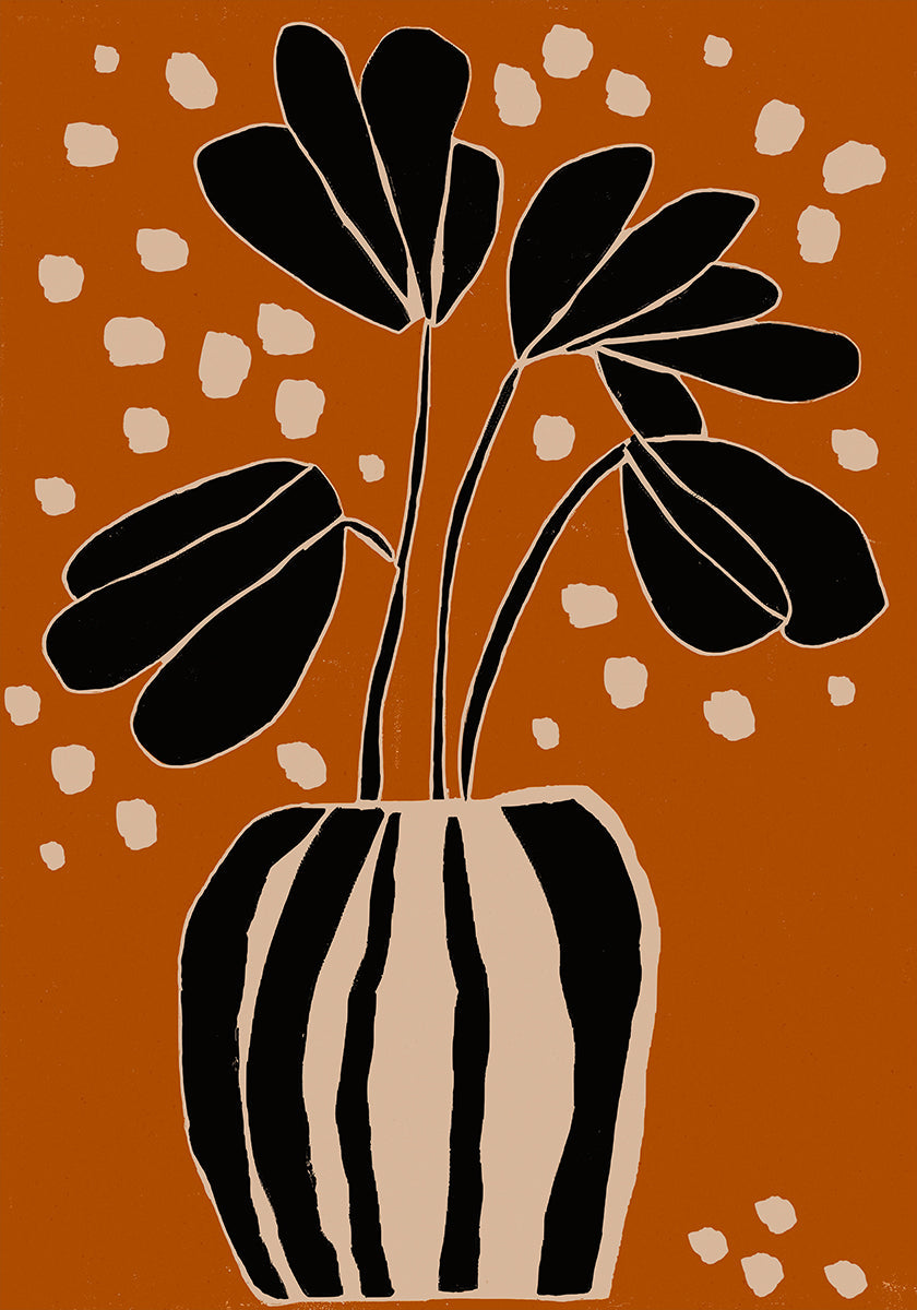 Ochre Still Life No 4 Plakat - Posterbox
