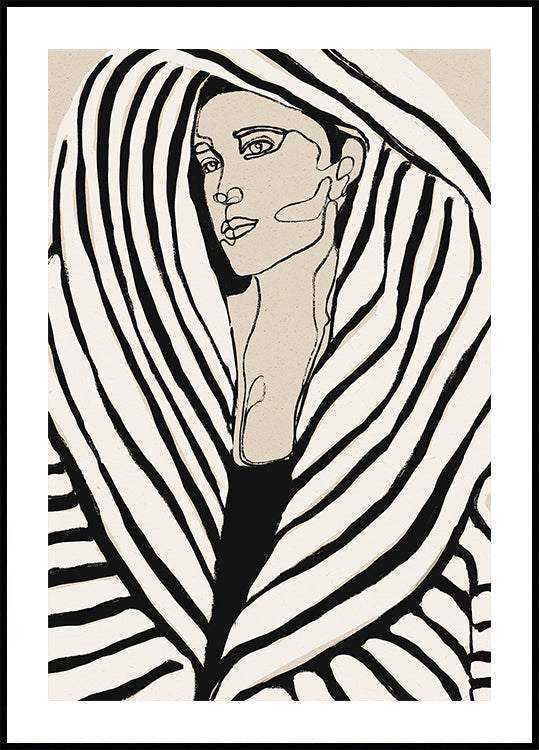 Striped Elegance - Posterbox