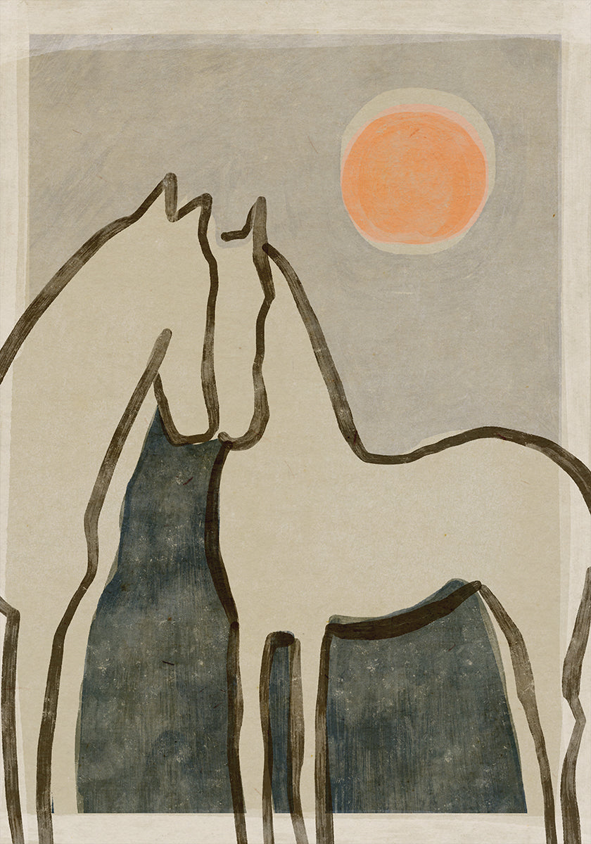 Equine Embrace Plakat - Posterbox