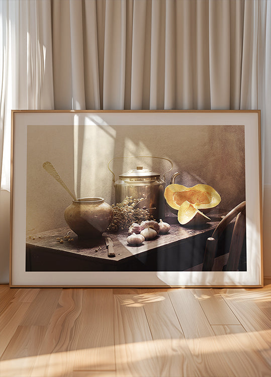 Still life with Pumpkins#15c Plakat - Posterbox