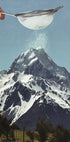 Sifted Summit - Snow Sugar on Mountain Peak Plakat - Posterbox