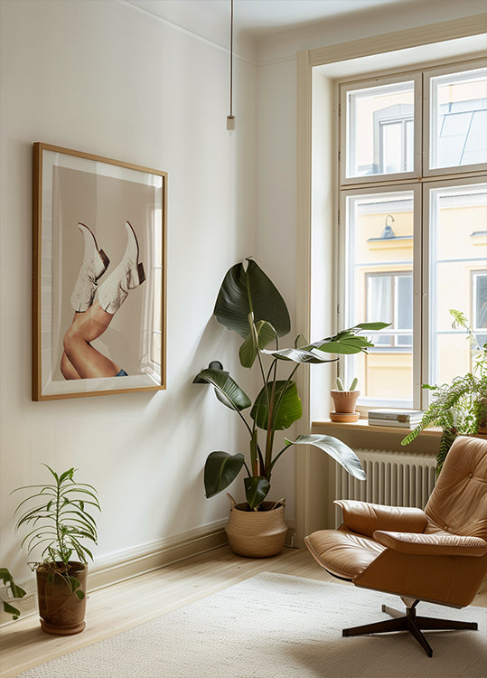 These Boots - Neutral / Beige - Posterbox